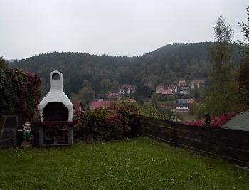Grill-Kamin mit Aussicht