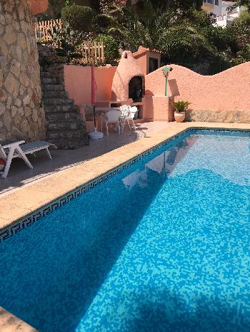 Pool mit Barbecue