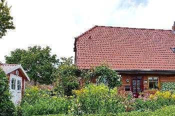 Eingandseite vom Haus