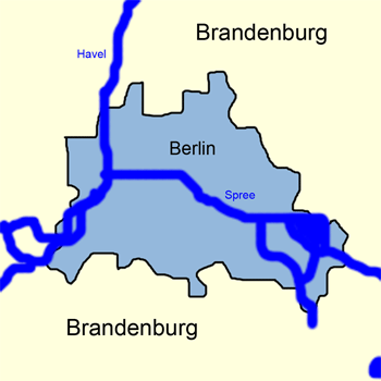 Karte Berlin