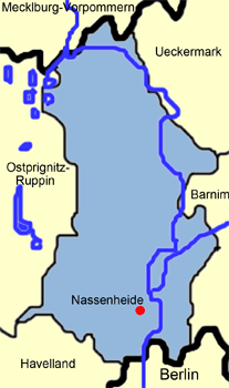 Karte Oberhavel