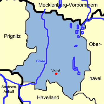 Karte Ostprignitz-Ruppin