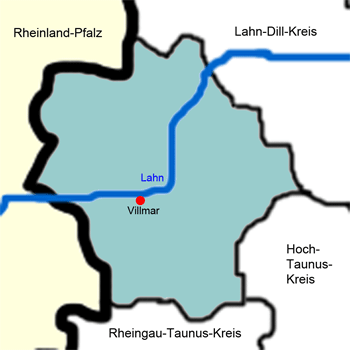 Karte Limburg-Weilburg