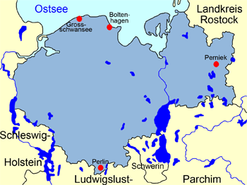 Karte Nordwestmecklenburg