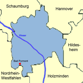 Karte Hameln-Pyrmont