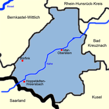 Karte Birkenfeld