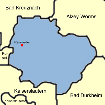 Karte Donnersbergkreis
