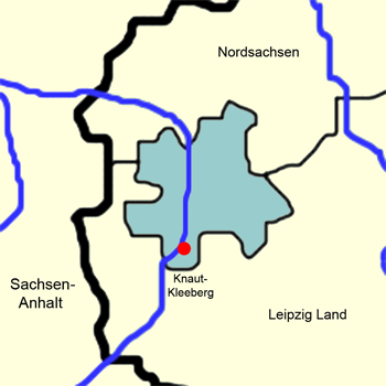 Karte Leipzig