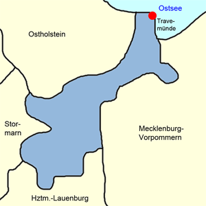 Karte Lübeck