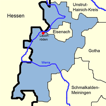 Karte Wartburgkreis
