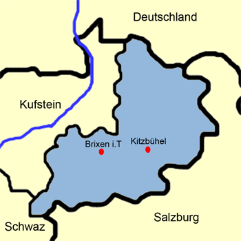 Karte Kitzbühel
