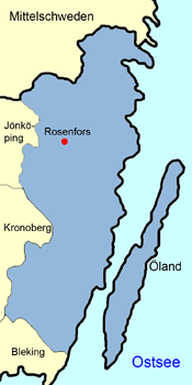 Karte Kalmar Län