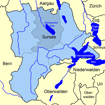 Karte Kanton Luzern