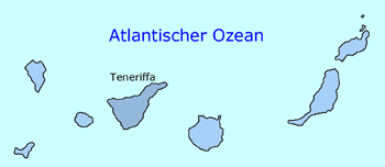 Karte Kanaren